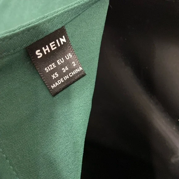 Dress green high low maternity nursery fashion maxi xs - Picture 11 of 13